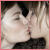 Women Kissing 50x50