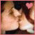 Women Kissing 50x50