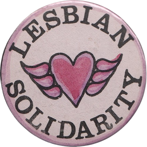 LESBIAN SOLIDARITY Pin LESBIAN SOLIDARITY Pin