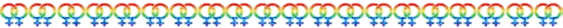 Rainbow Double Venus Symbols Divider Rainbow Double Venus Symbols Divider
