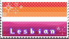 Lesbian Pride Stamp Lesbian Pride Stamp