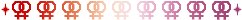 Lesbian Double Venus Symbol Divider