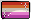 Sparkly Lesbian Pride Pixel