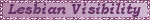 Lesbian Visibility Purple Blinkie Lesbian Visibility Purple Blinkie