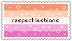 Respect Lesbians Stamp Respect Lesbians Stamp
