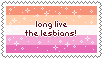 Long Live The Lesbians! Stamp Long Live The Lesbians! Stamp