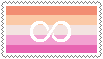 Autism Infinity Lesbian Stamp Autism Infinity Lesbian Stamp