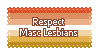 Respect Masc Lesbians Stamp Respect Masc Lesbians Stamp