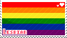 Lesbian stamp Lesbian stamp