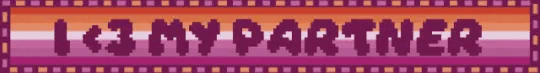 I HEART MY PARTNER Lesbian Flag Large Blinkie I HEART MY PARTNER Lesbian Flag Large Blinkie