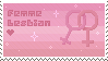 Femme Lesbian Stamp Femme Lesbian Stamp
