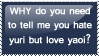 Why Yuri-Yaoi 1 Why Yuri-Yaoi 1