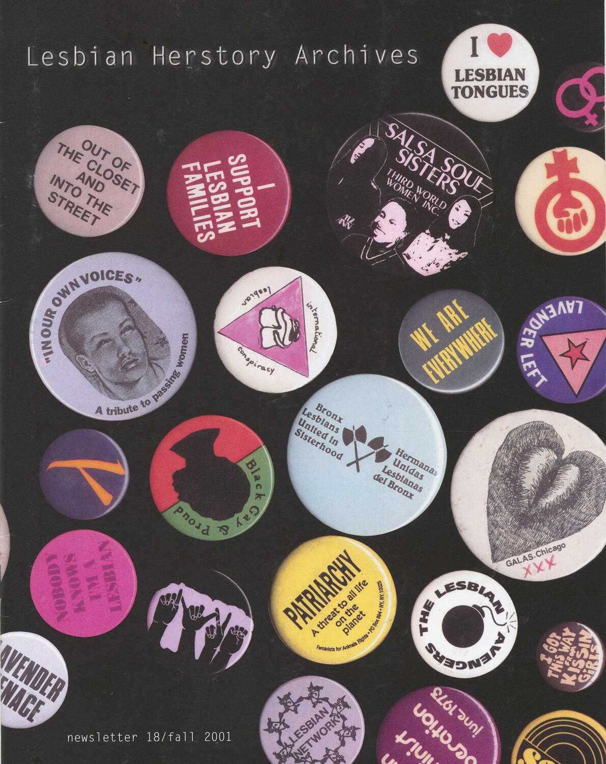 Lesbian Herstory Archives Pins Cover Picture Lesbian Herstory Archives Pins Cover Picture
