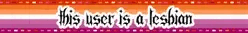 This User Is A Lesbian Blinkie This User Is A Lesbian Blinkie