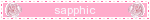 Pink Rose Sapphic Blinkie