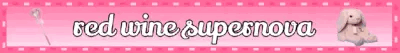 Pink Red Wine Supernova Wand Rabbit Blinkie