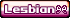 Lesbian Bow Shiny Button