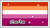 she/he lesbian flag she/he lesbian flag